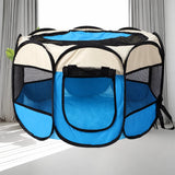 Foldable Octagonal Pet Tent for Cats & Dogs