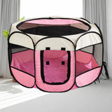 Foldable Octagonal Pet Tent for Cats & Dogs
