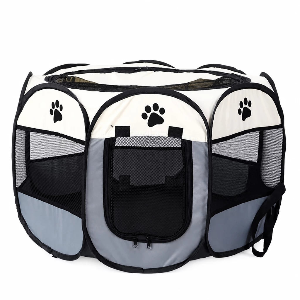 Foldable Octagonal Pet Tent for Cats & Dogs