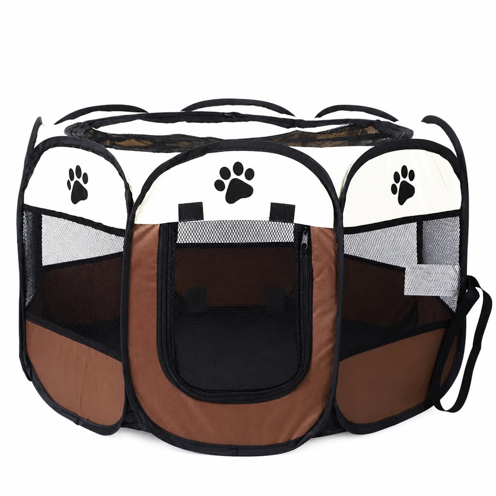 Foldable Octagonal Pet Tent for Cats & Dogs