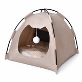 Foldable Indoor Cat Tent Bed