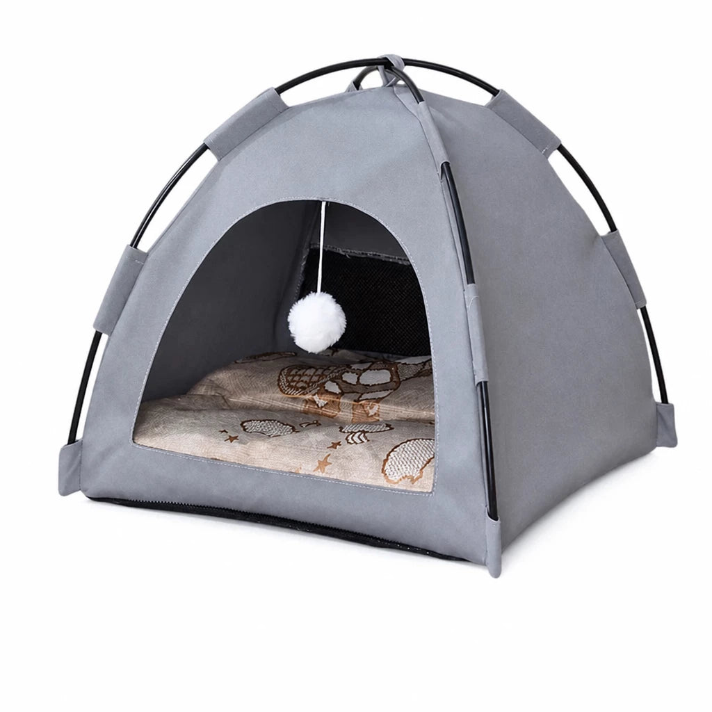 Foldable Indoor Cat Tent Bed