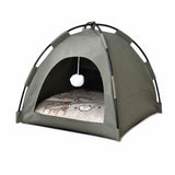 Foldable Indoor Cat Tent Bed