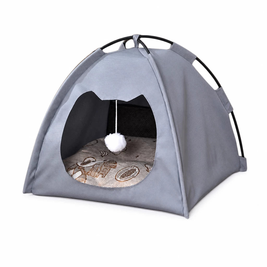 Foldable Indoor Cat Tent Bed