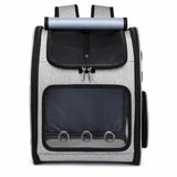 Large Breathable Pet Carrier Backpack for Dogs and Cats