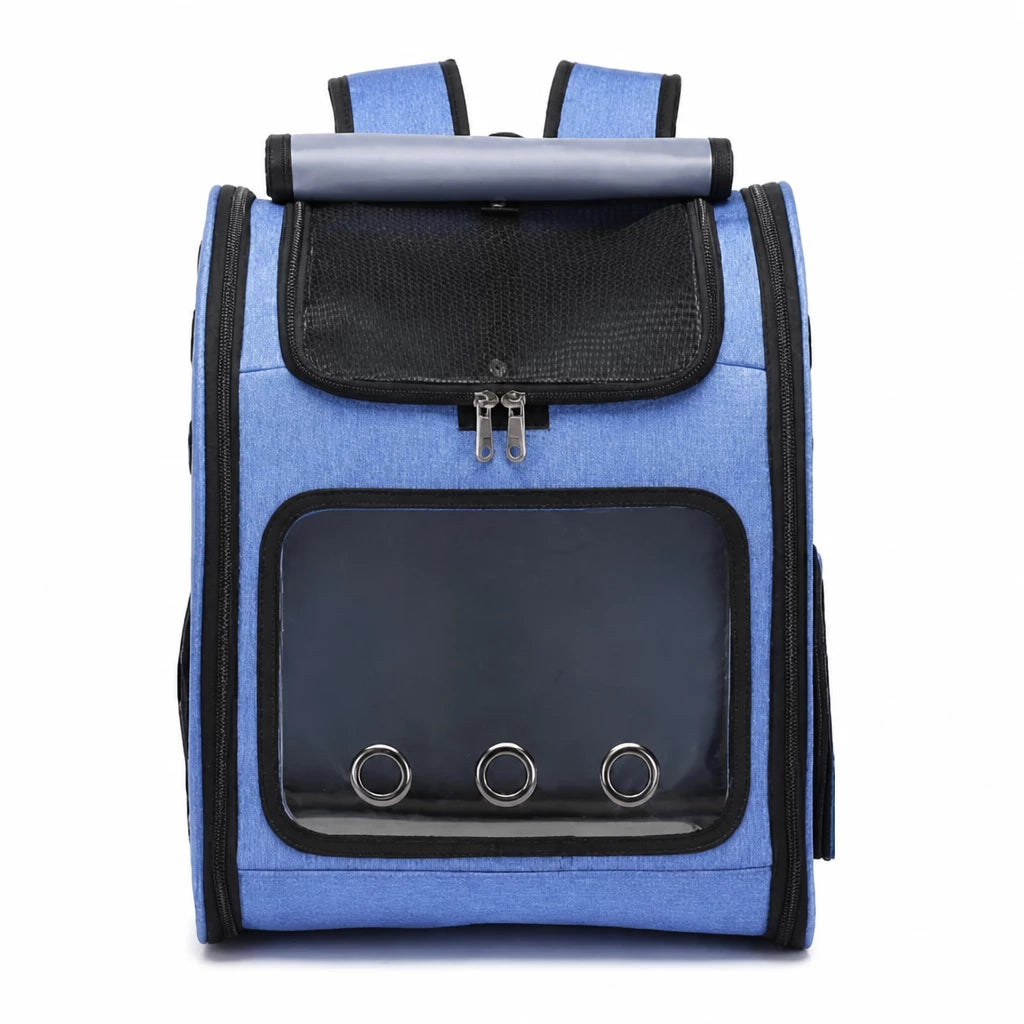 Large Breathable Pet Carrier Backpack for Dogs and Cats
