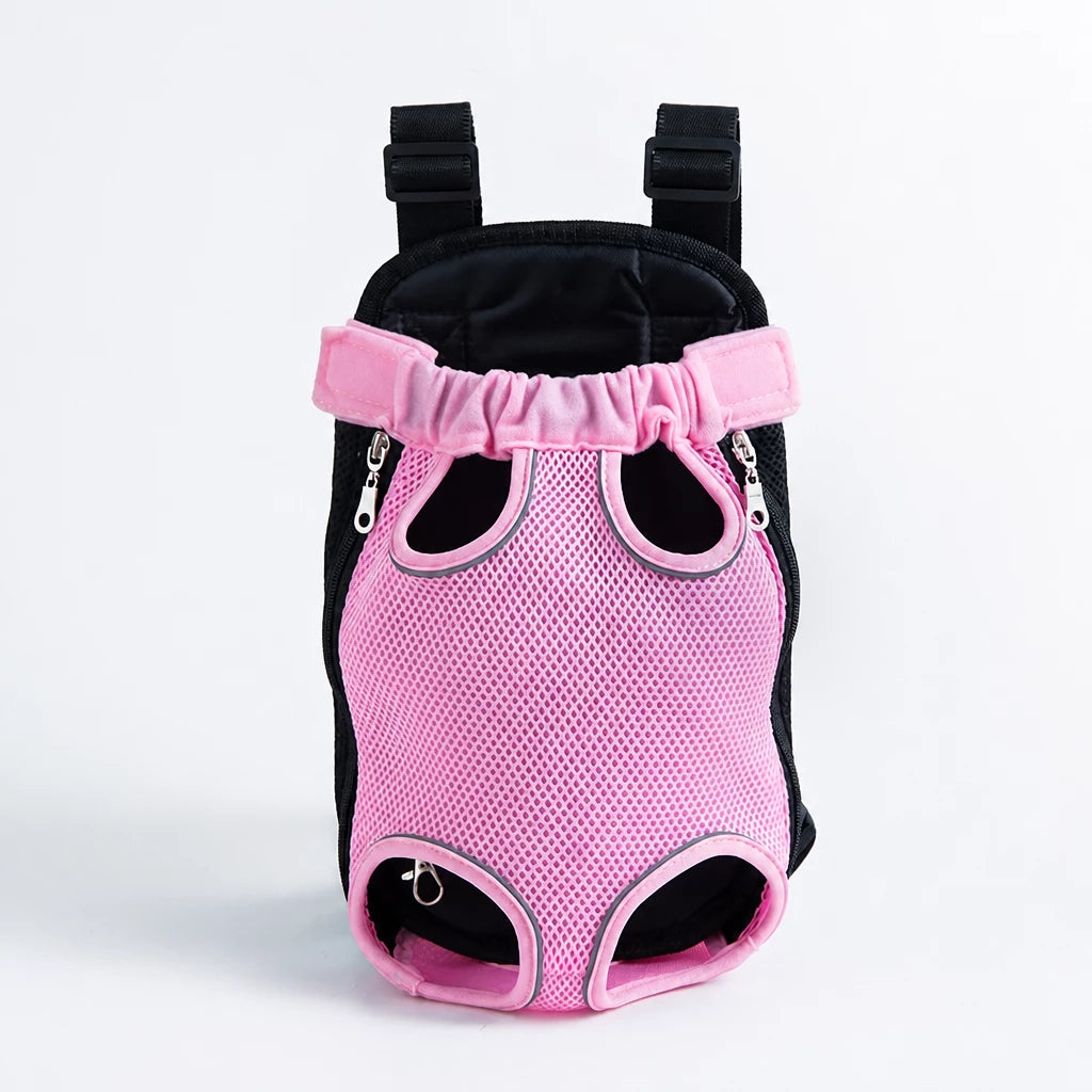 Mesh Pet Carrier Backpack for Cats and Small Dogs
