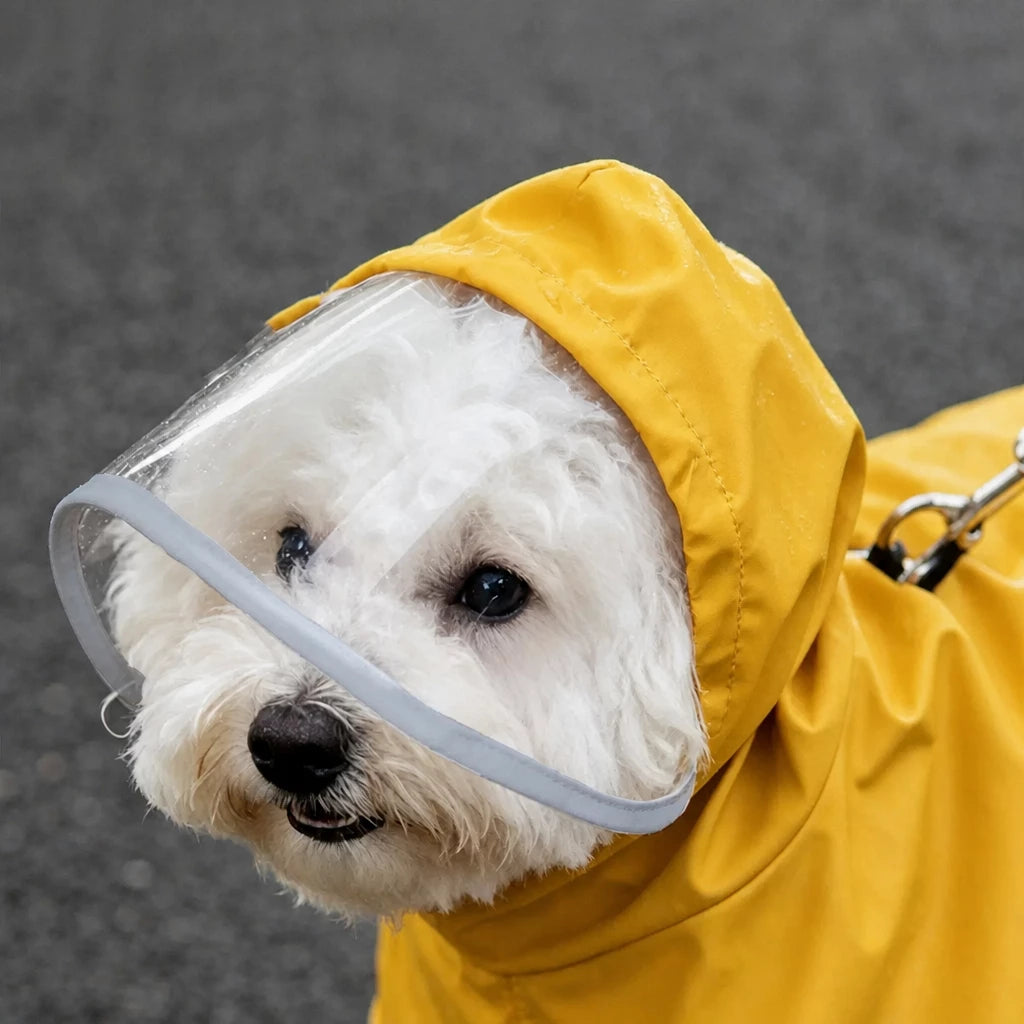 Dog Raincoat for Small and Medium Dogs