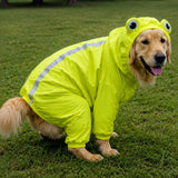 Waterproof Dog Raincoat for Golden Retrievers and Labradors