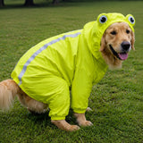 Waterproof Dog Raincoat for Golden Retrievers and Labradors