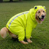 Waterproof Dog Raincoat for Golden Retrievers and Labradors
