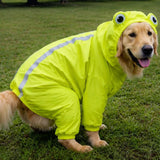 Waterproof Dog Raincoat for Golden Retrievers and Labradors