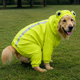 Waterproof Dog Raincoat for Golden Retrievers and Labradors