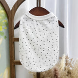 Lightweight Star Print Pet Vest for Small Dogs and Cats