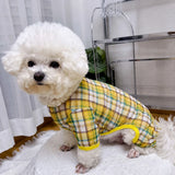 Striped Mesh Four-Leg Summer Shirt for Dogs