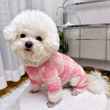 Striped Mesh Four-Leg Summer Shirt for Dogs