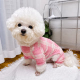 Striped Mesh Four-Leg Summer Shirt for Dogs