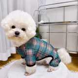 Striped Mesh Four-Leg Summer Shirt for Dogs