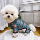 Striped Mesh Four-Leg Summer Shirt for Dogs