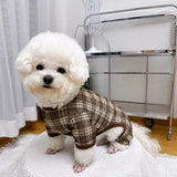 Striped Mesh Four-Leg Summer Shirt for Dogs
