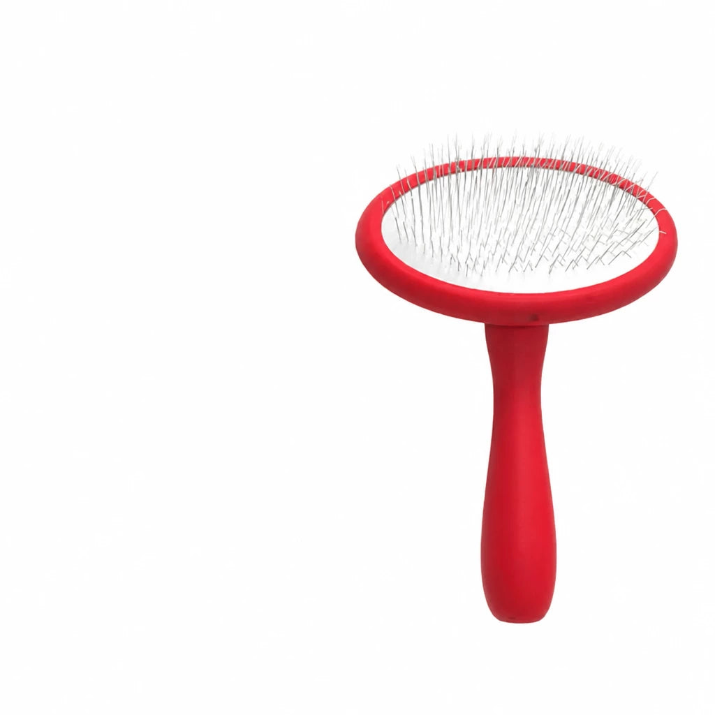 Cushioned Soft-Pin Slicker Brush for Dogs and Cats