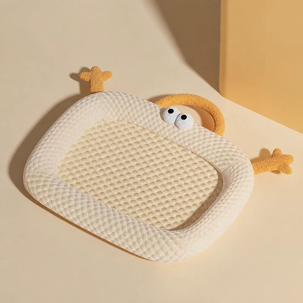 Cushioned Pet Bed Mat for Dogs and Cats