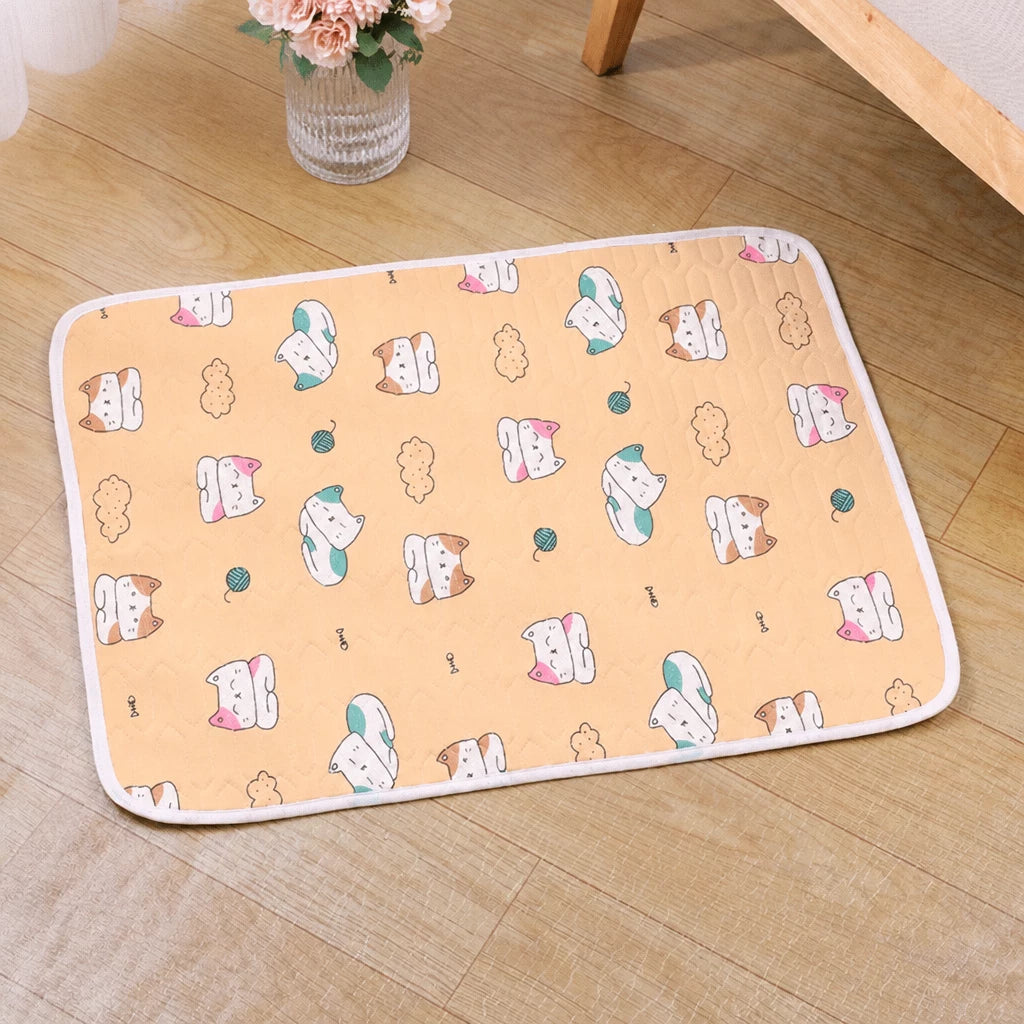 Cushioned Pet Bed Mat for Dogs and Cats