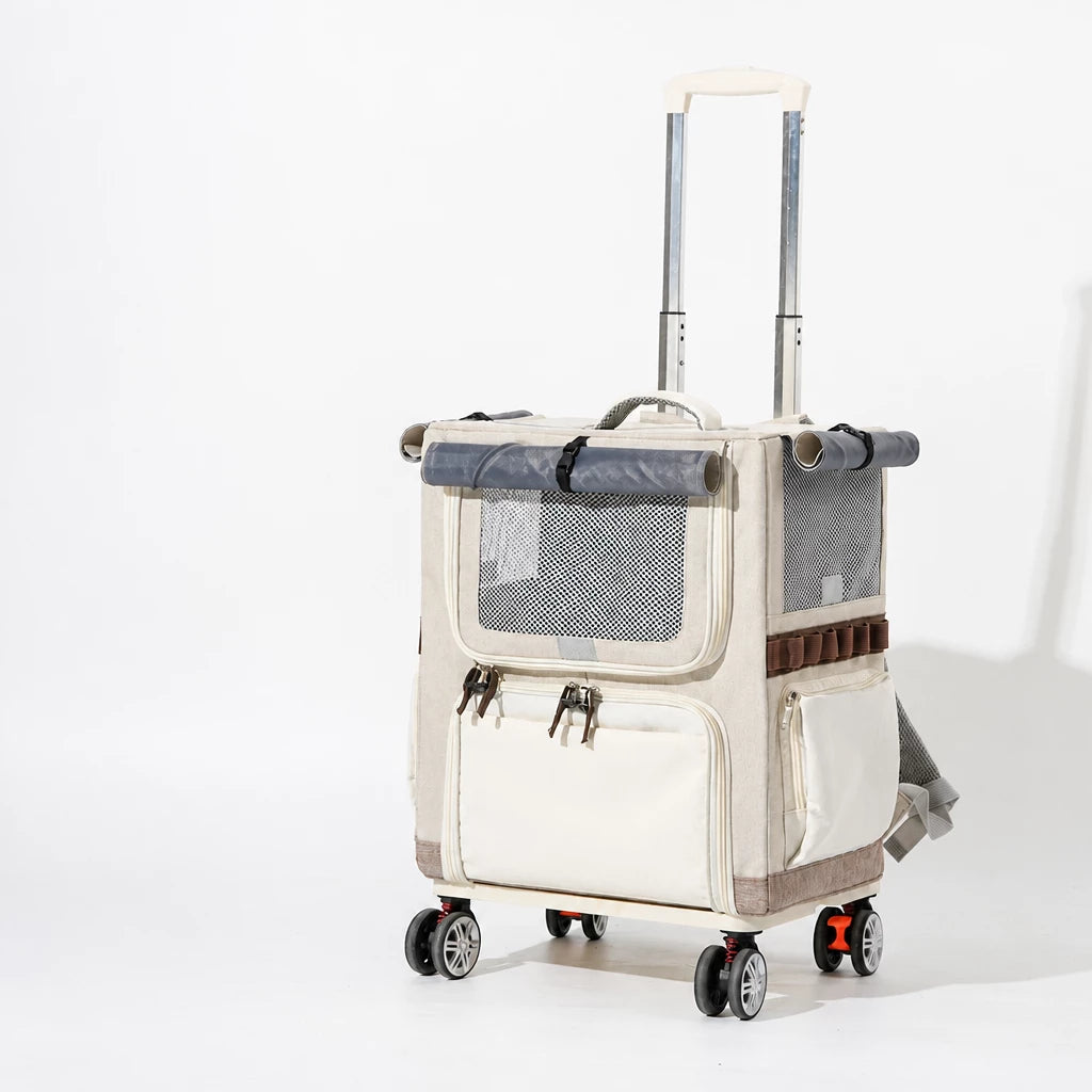 Concealed-Design Pet Carrier Backpack
