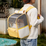 Expandable Cat Carrier Backpack with Ventilation