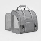 Expandable Cat Carrier Backpack with Ventilation