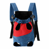 Front-Carrying Pet Carrier Backpack for Small Dogs and Cats