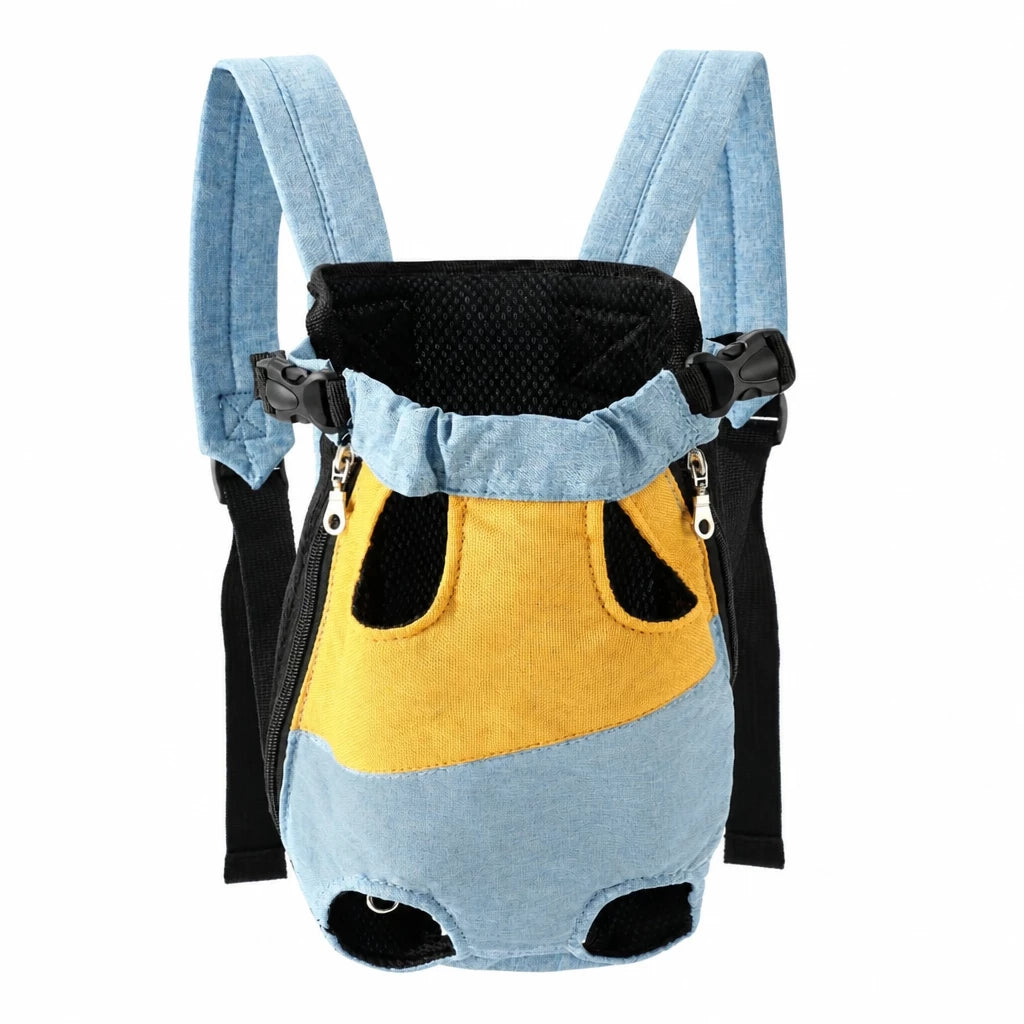 Front-Carry Pet Carrier Backpack for Small Dogs and Cats
