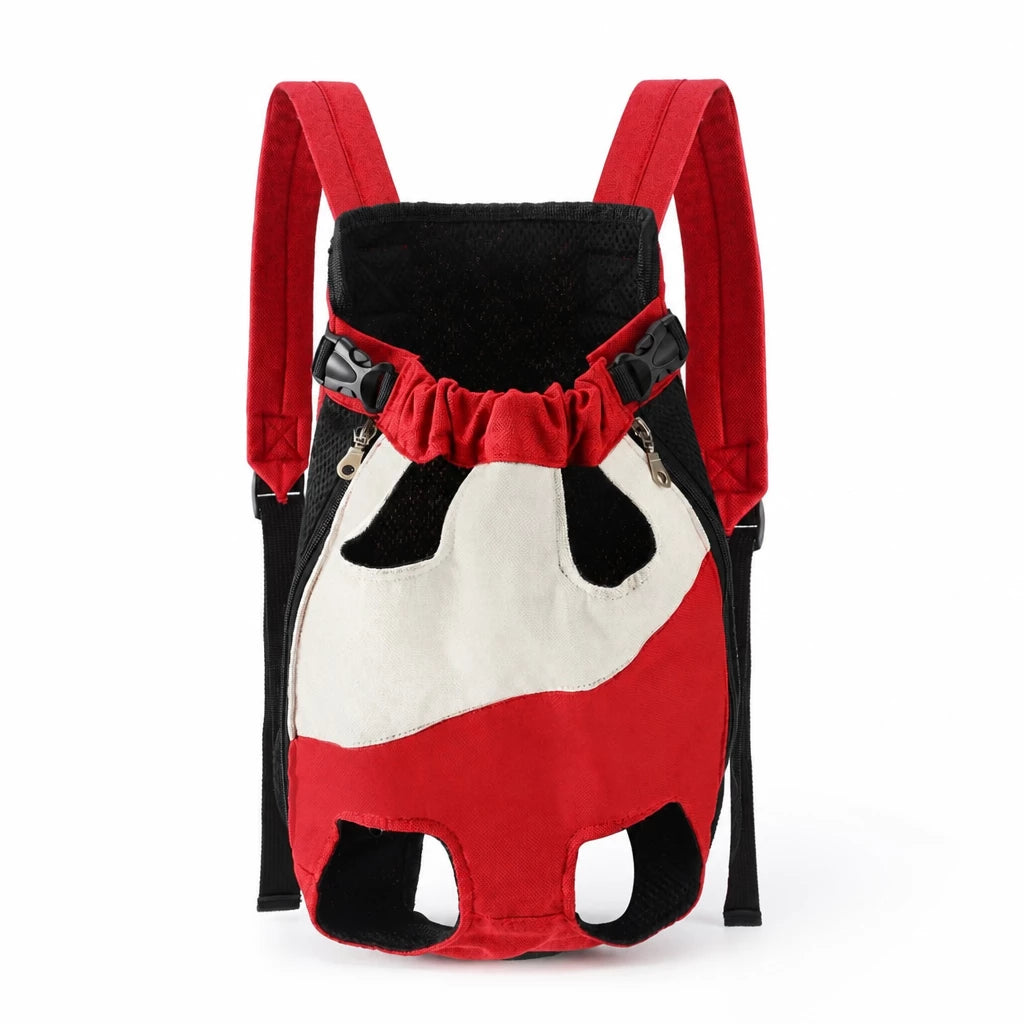 Front-Carry Pet Carrier Backpack for Small Dogs and Cats