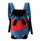 Front-Carry Pet Carrier Backpack for Small Dogs and Cats