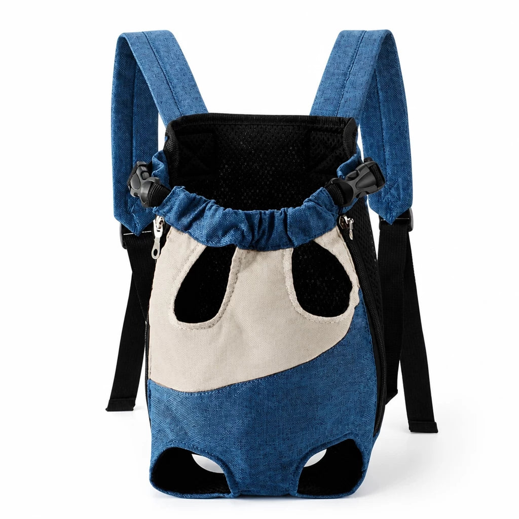 Front-Carry Pet Carrier Backpack for Small Dogs and Cats