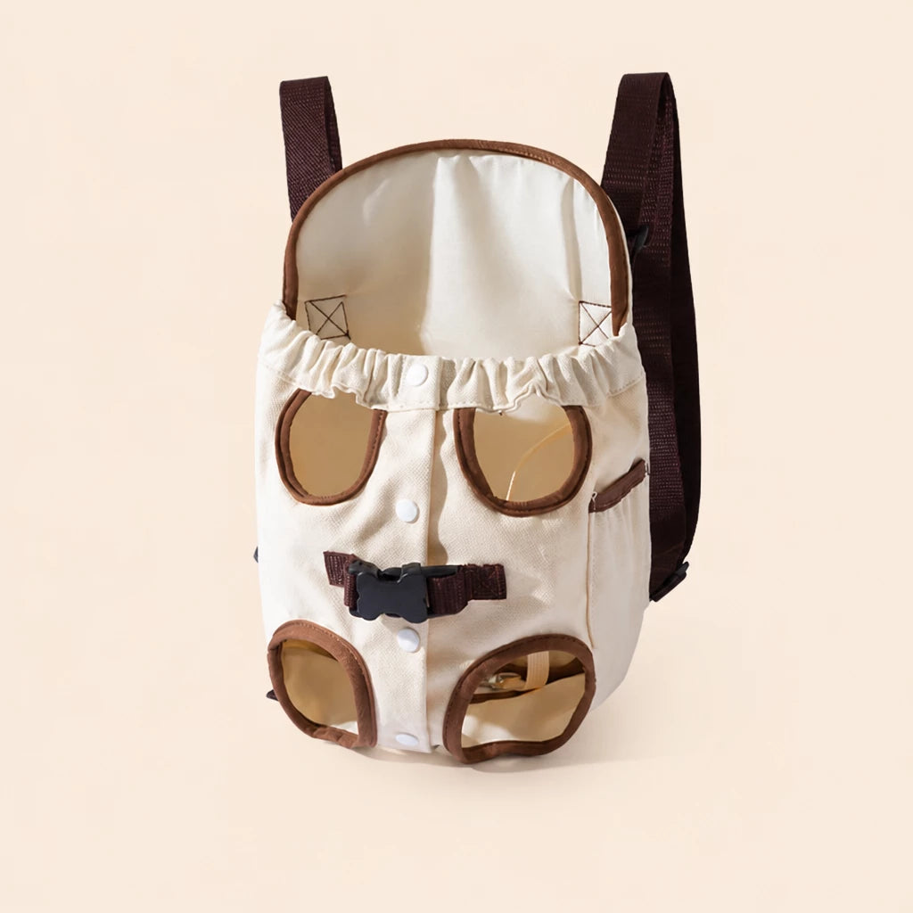 Pet Carrier Backpack for Cats and Dogs, Front or Back Carry