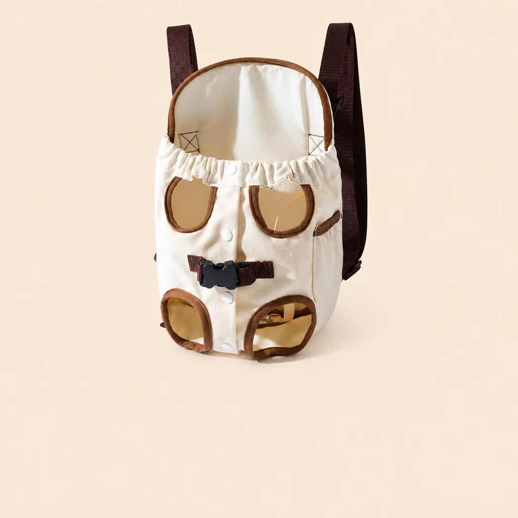 Pet Carrier Backpack for Cats and Dogs, Front or Back Carry