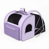 Expandable Pet Carrier Backpack for Pets Up to 16 lb