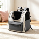 Pet Carrier Backpack with Breathable Design for Travel