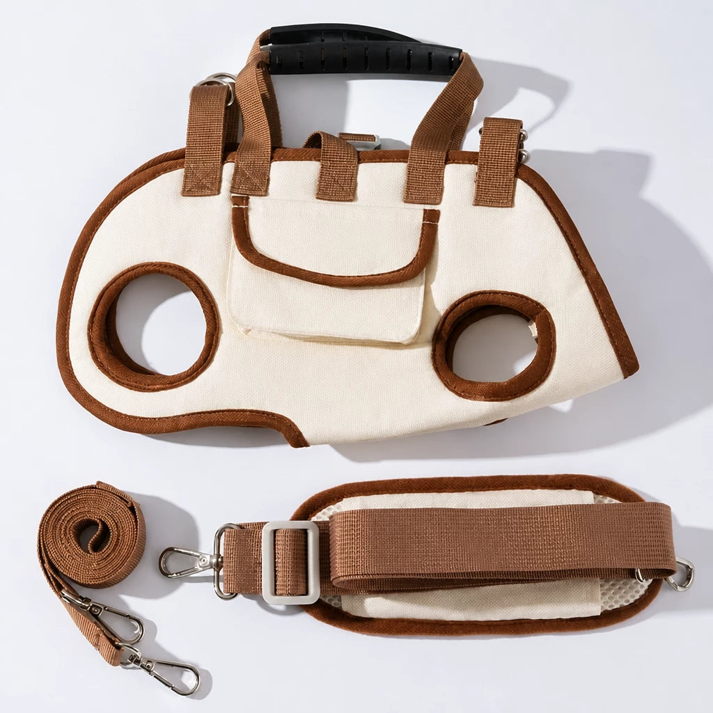 Convertible Pet Carrier Backpack and Shoulder Bag