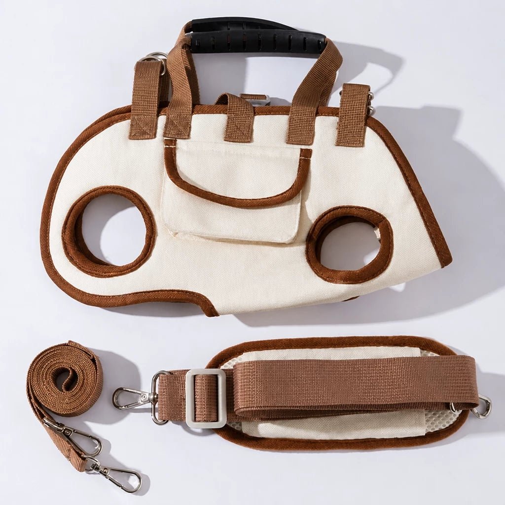 Convertible Pet Carrier Backpack and Shoulder Bag