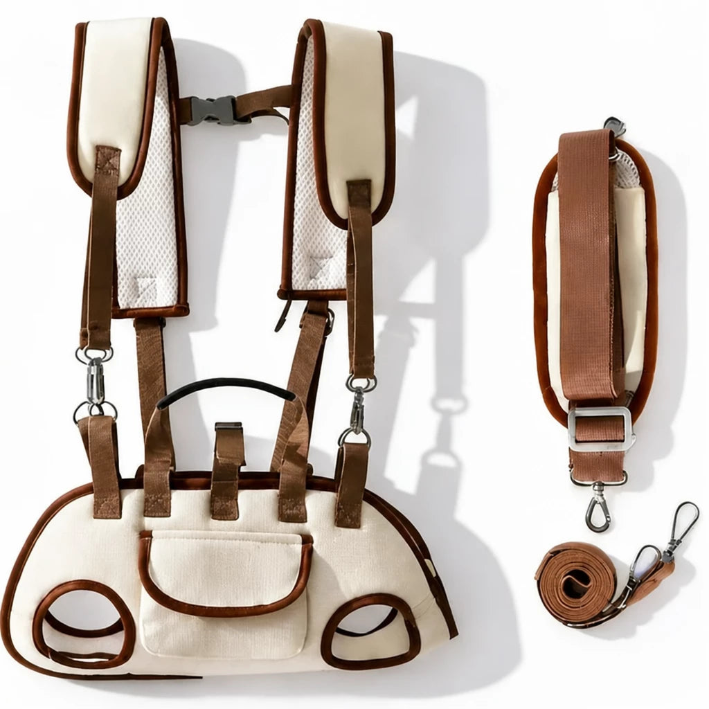 Convertible Pet Carrier Backpack and Shoulder Bag