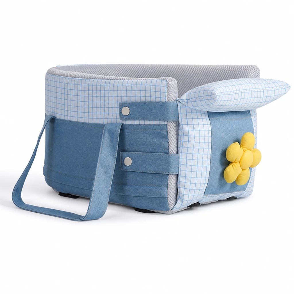 Center Console Pet Car Bed for Small Dogs and Cats
