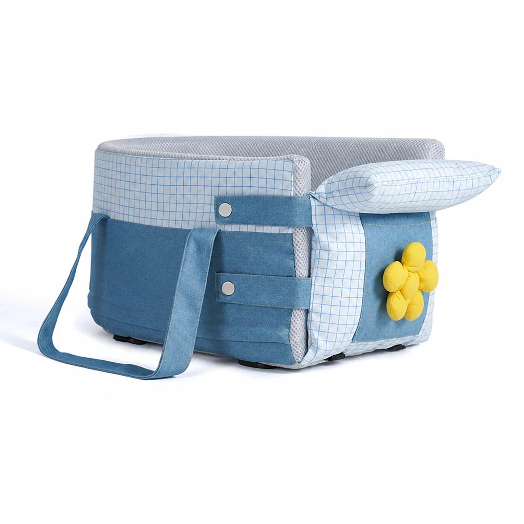 Center Console Pet Car Bed for Small Dogs and Cats