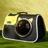 Nylon Space Capsule Pet Carrier Backpack for Cats & Small Pets
