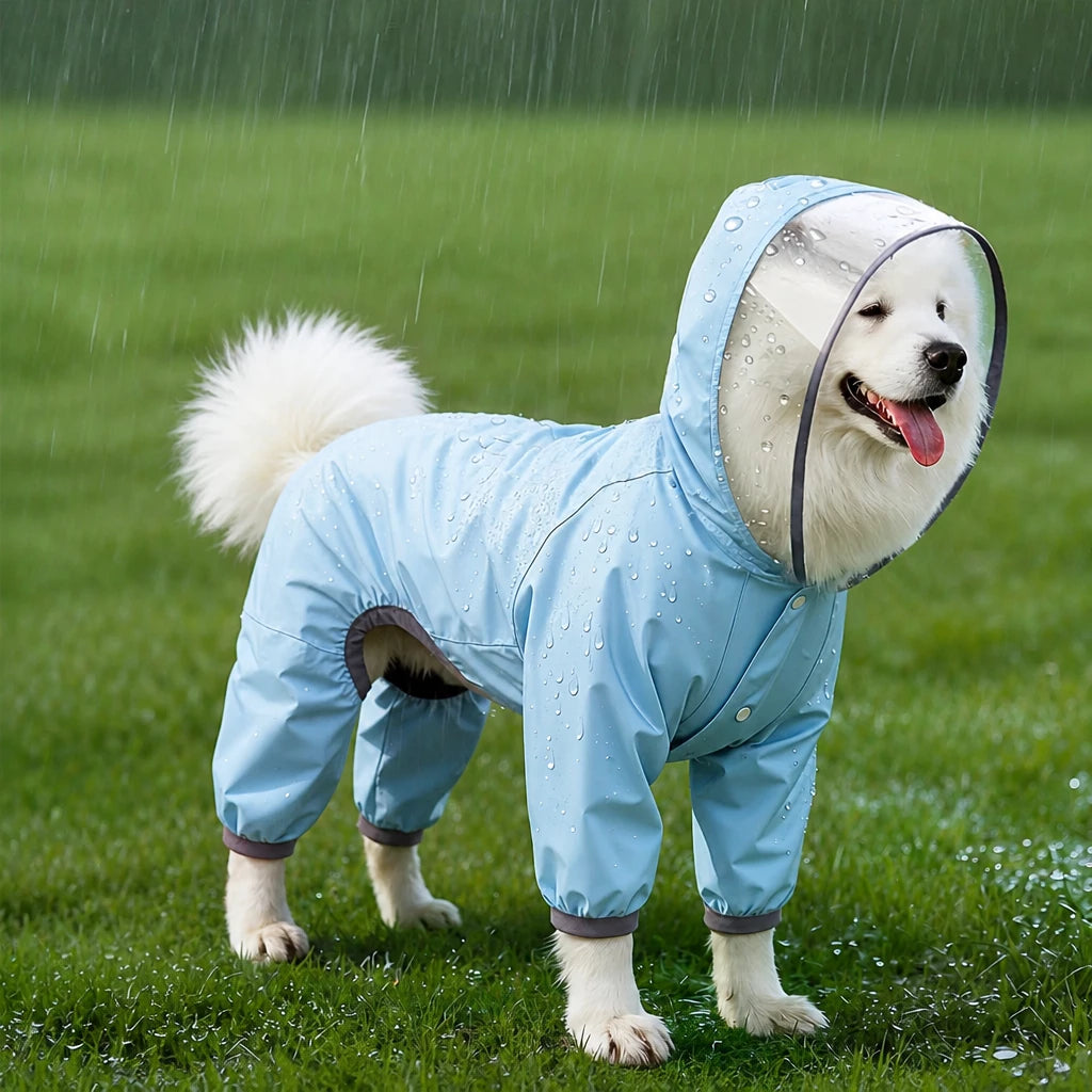 Full-Coverage Dog Raincoat