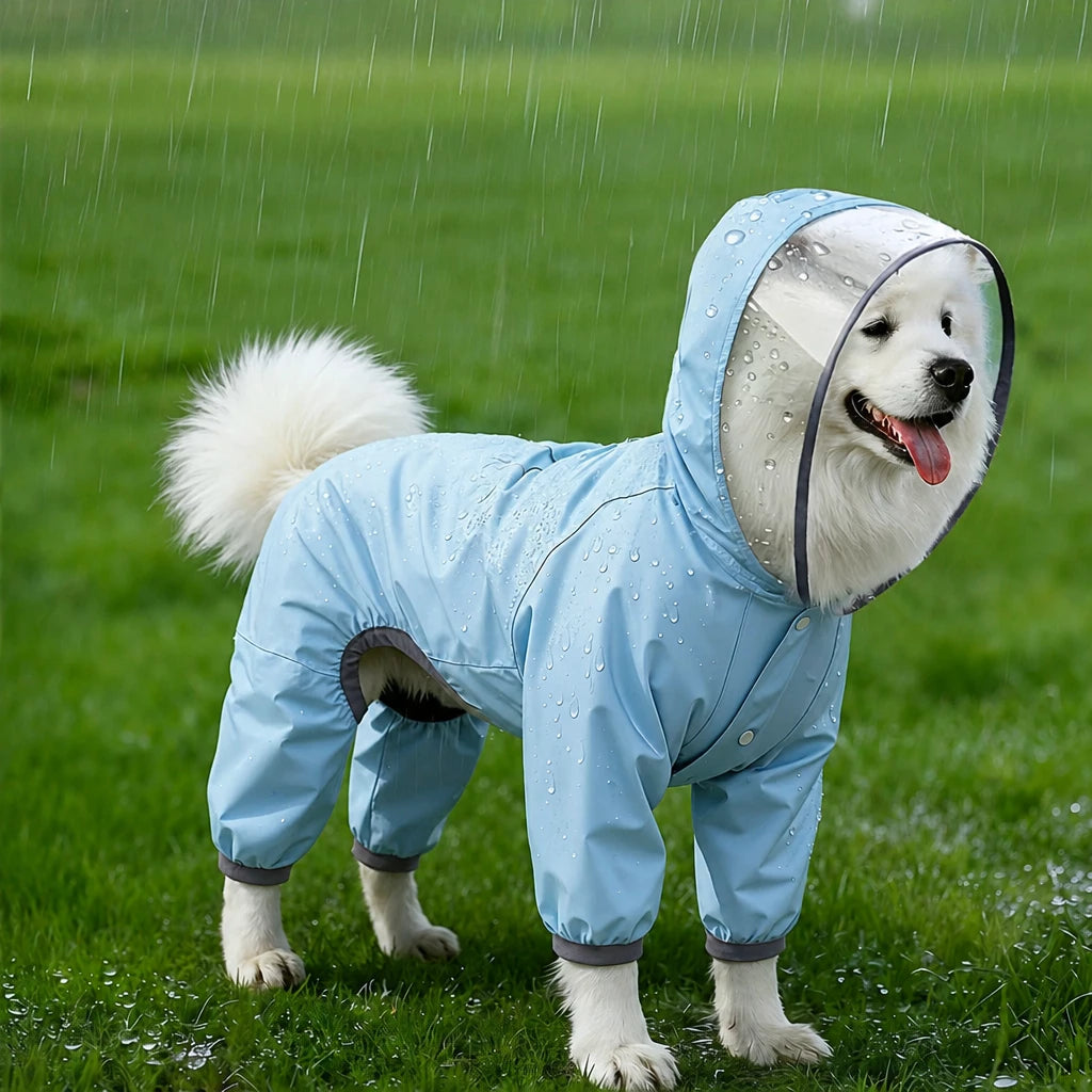 Full-Coverage Dog Raincoat
