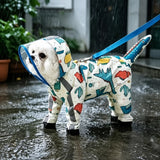 Full-Coverage Waterproof Raincoat for Small Dogs