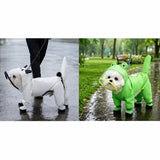 Frog-Style Full-Coverage Raincoat for Small Dogs