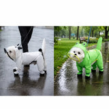 Frog-Style Full-Coverage Raincoat for Small Dogs